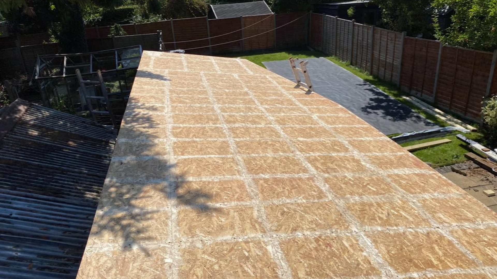 Roofing project completed by LA Roofing