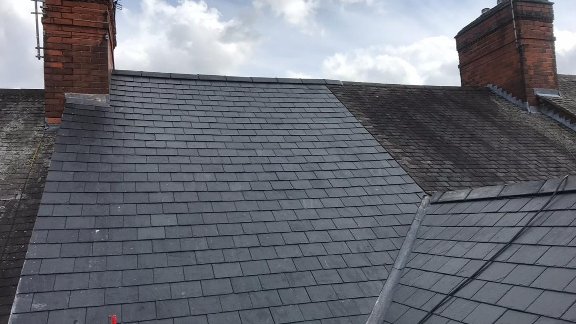 Roofing project completed by LA Roofing