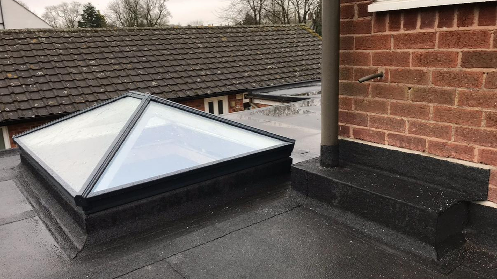 Roofing project completed by LA Roofing