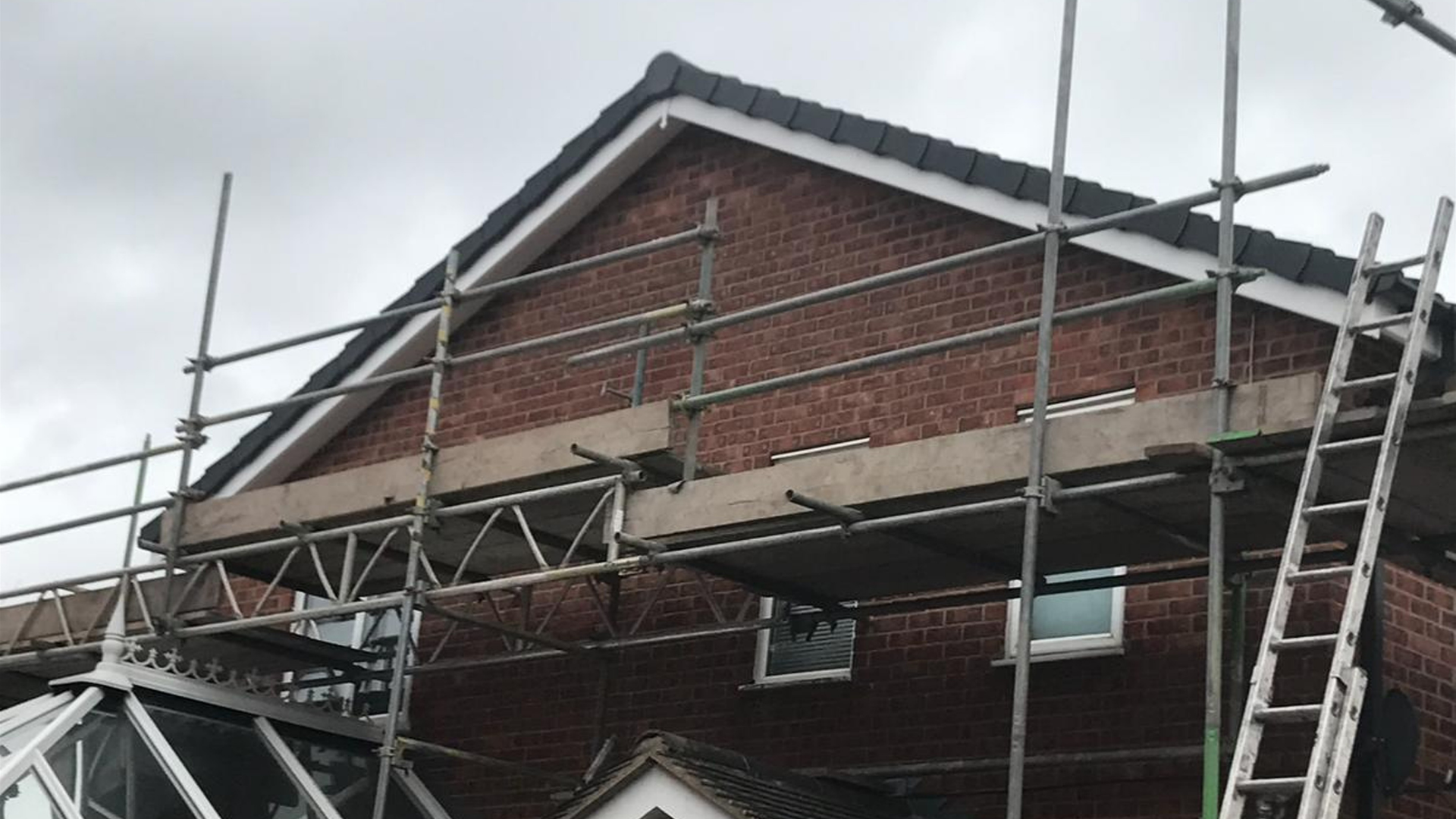Roofing project completed by LA Roofing