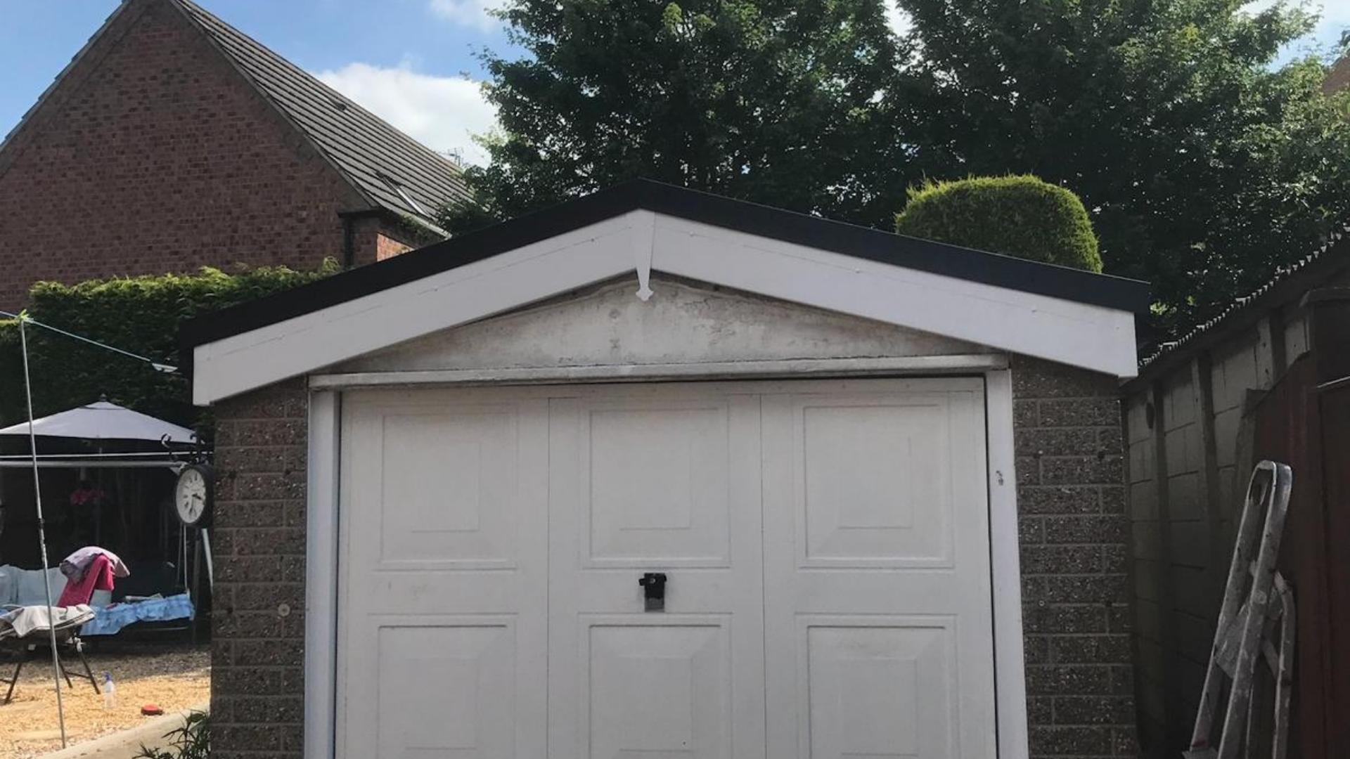 Roofing project completed by LA Roofing