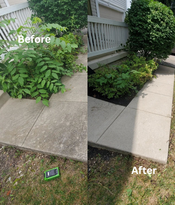 Driveway washing in Columbus, Ohio - Deep Ocean Clean LLC