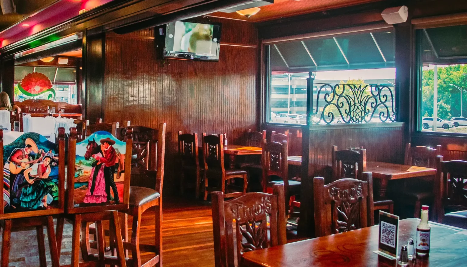 Private group dining space at Tito's Mexican Grill