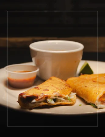 Tacos and enchiladas