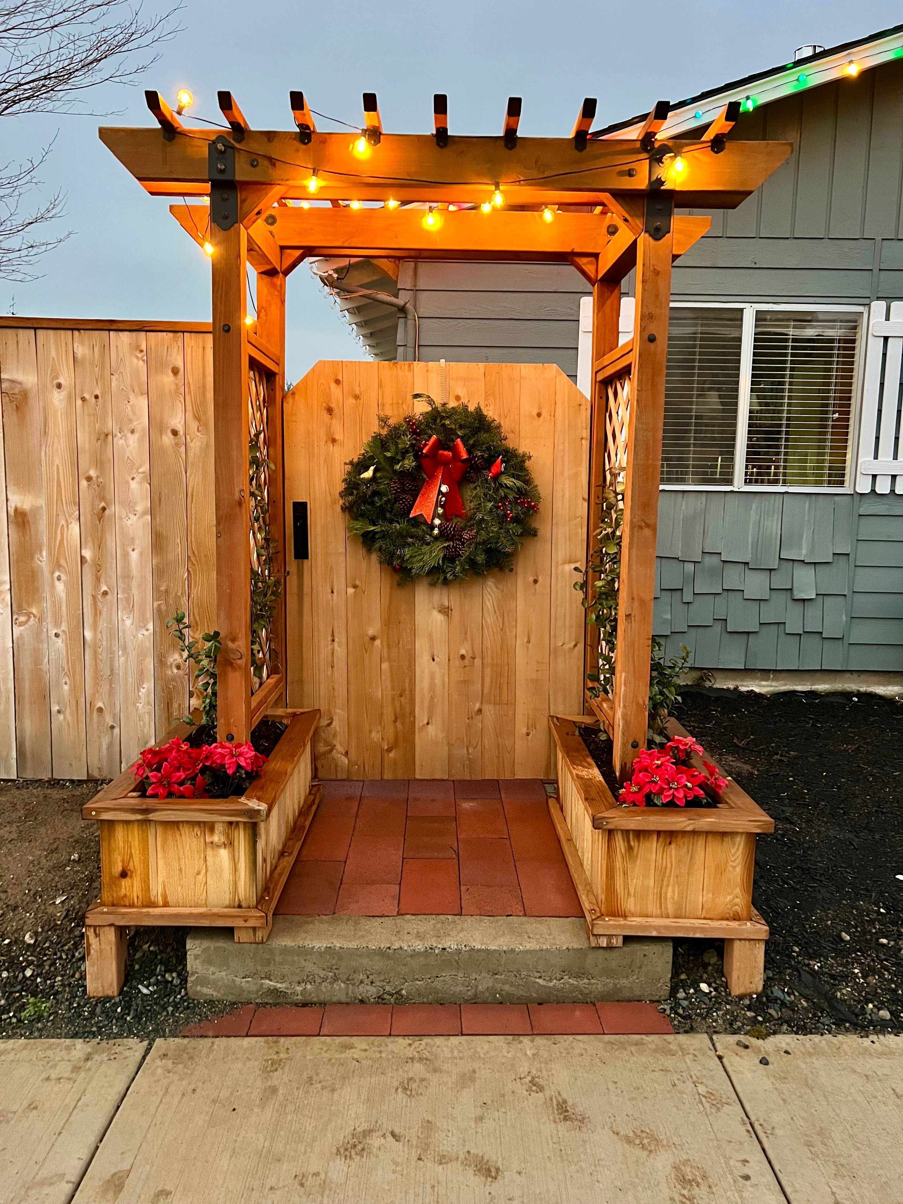 Custom Wooden Gate