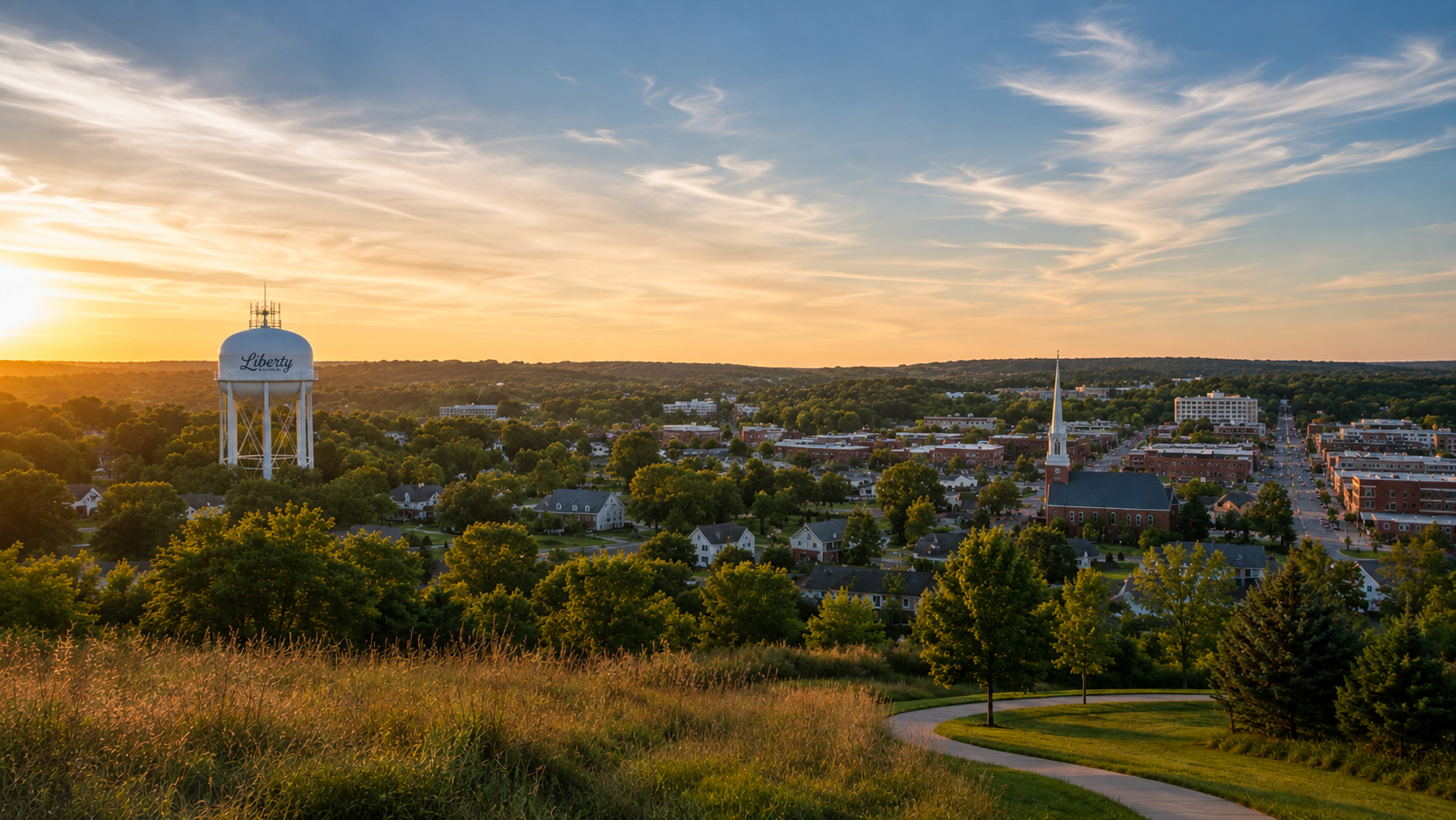 Liberty, Missouri community