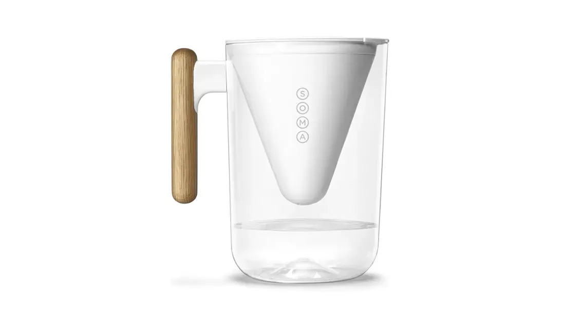 SOMA 10-Cup Water Filter Pitcher - Most Stylish Water Filter