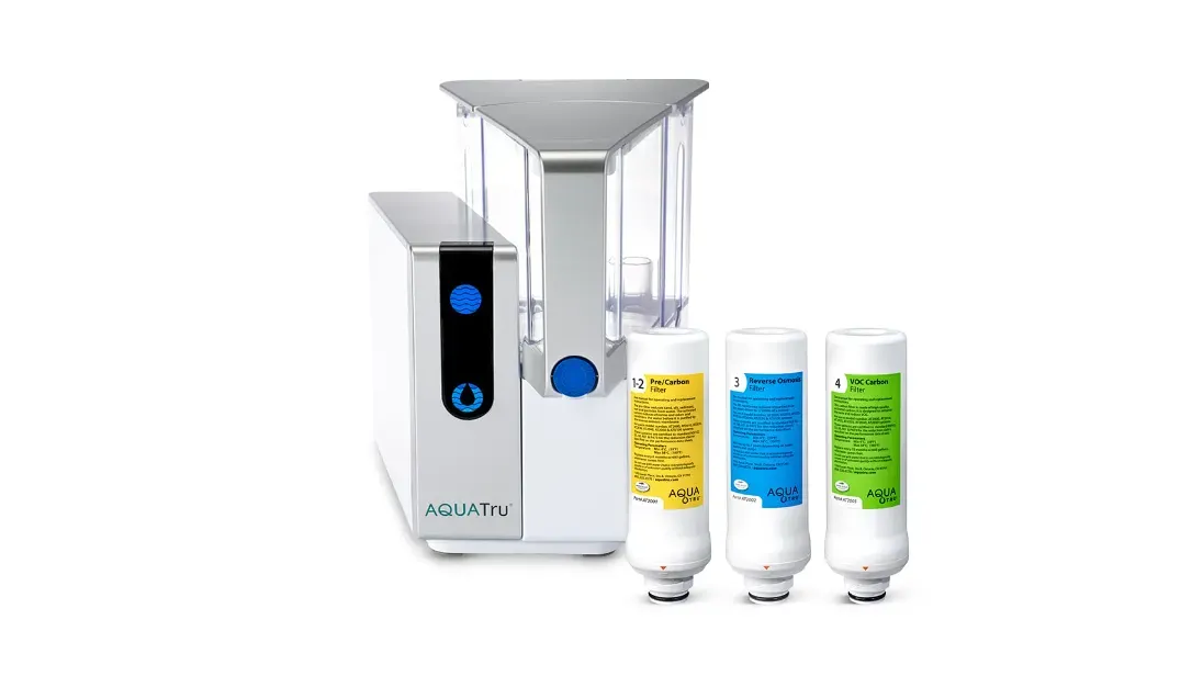 AquaTru Classic Countertop Water Filtration Purification System - Best Long-lasting Water Filter