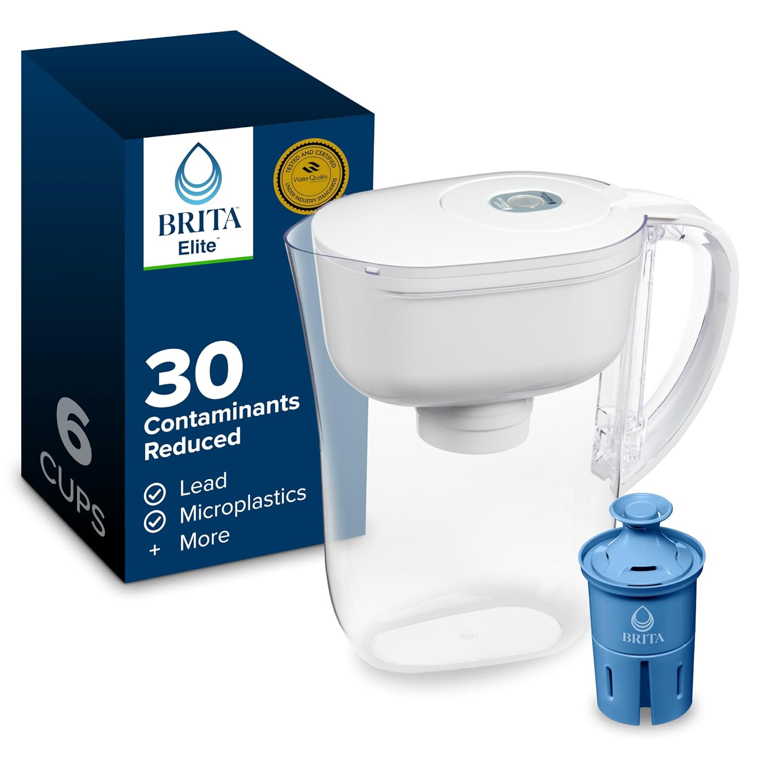 Brita Water Filter Pitcher for Tap and Drinking Water - Best Water Filter Pitcher