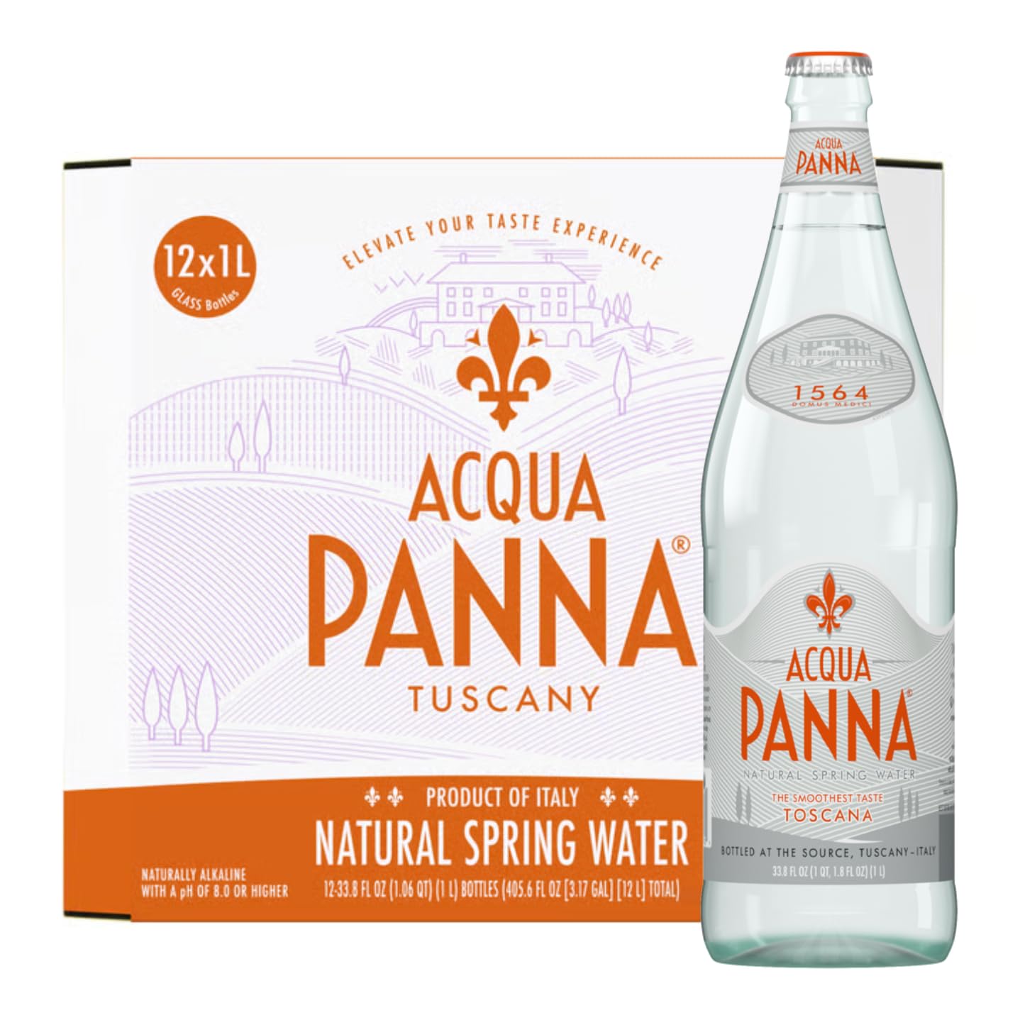 Acqua Panna - The Still Water That Completes the Pair