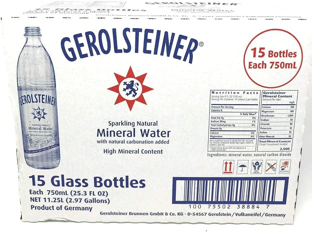 Gerolsteiner - Germany's Mineral-Forward Sparkling Water