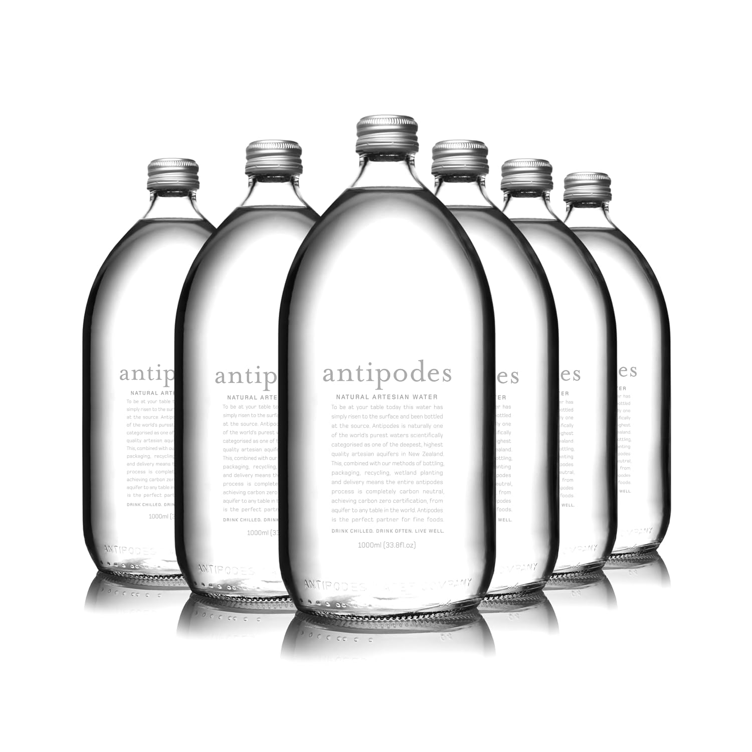 Antipodes - New Zealand's Artesian Glass-Bottled Water