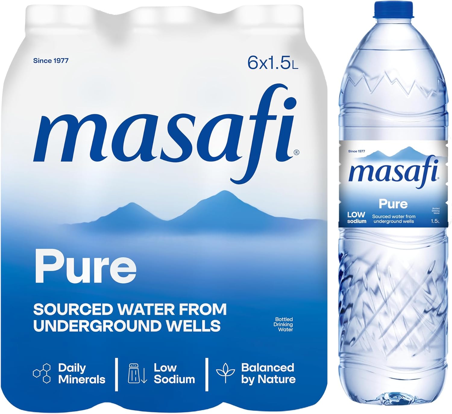 Masafi - Sourced from the Hajar Mountains of the UAE