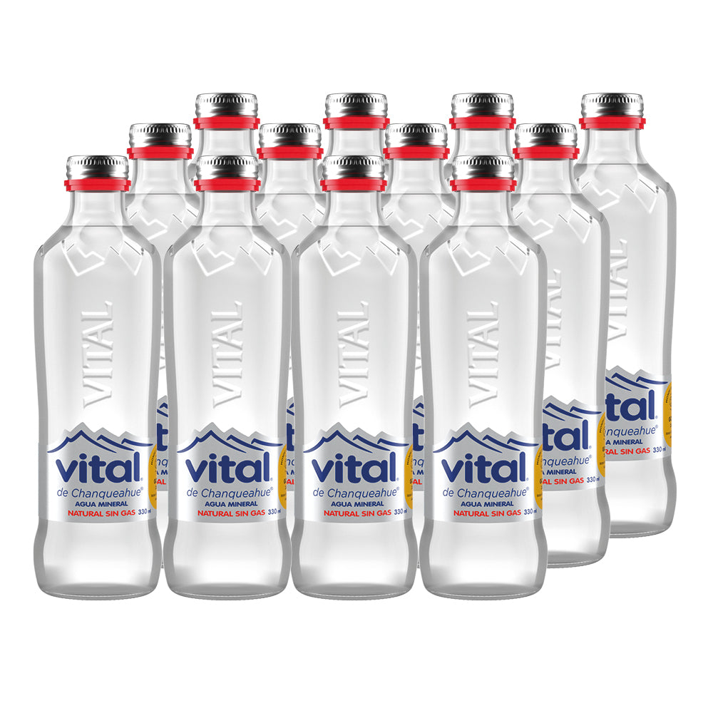 Vital - Chile's Familiar Mineral Water with Glass and Plastic Formats