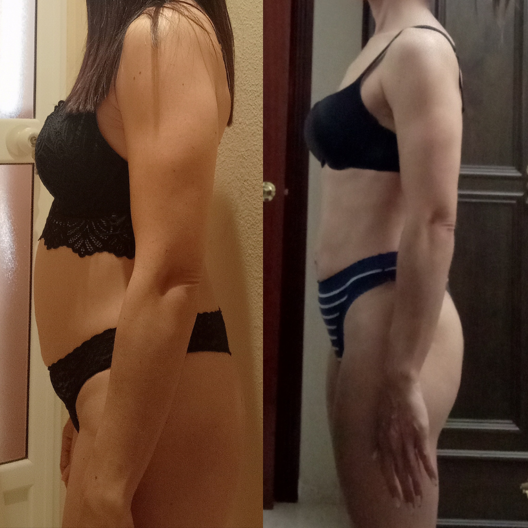 Transformaci√≥n de Ver√≥nica, 36 a√±os: ‚àí5 kg en 6 meses