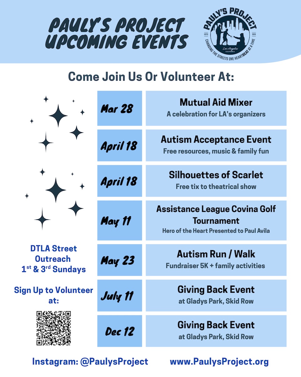 Upcoming Events For Paulys Project Upcoming Events For Paulys Project