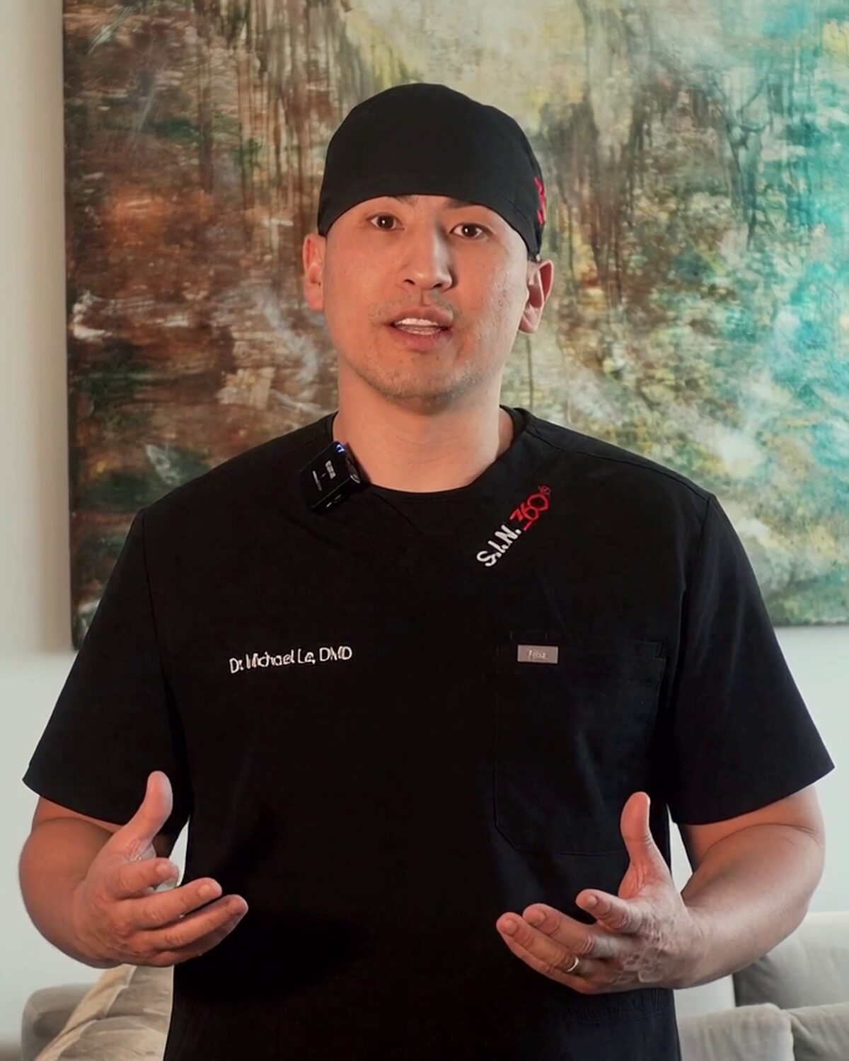 Dr. Michael Le, DMD, in the Elite Dentistry office
