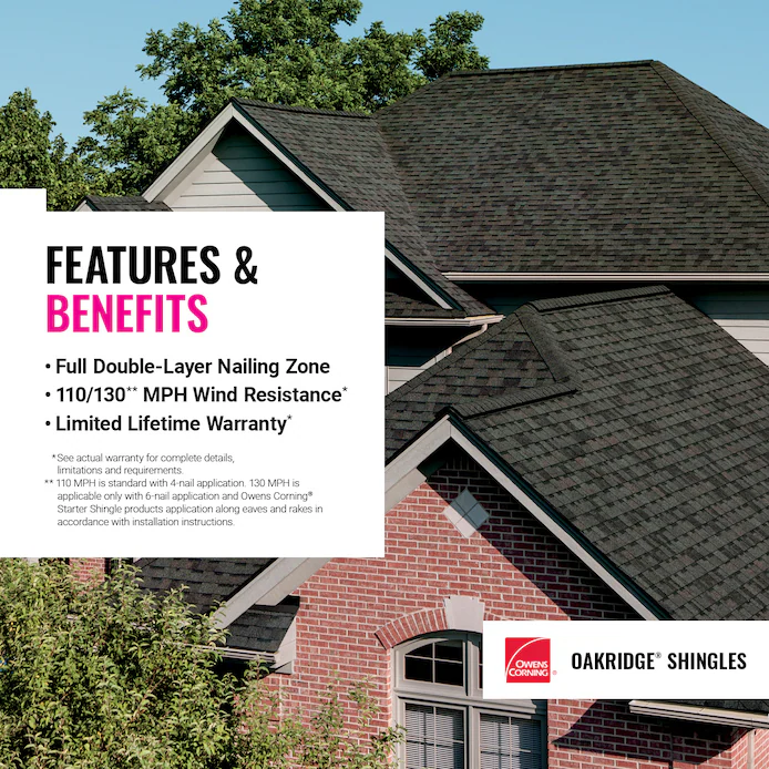 Owens Corning Oakridge Shingles