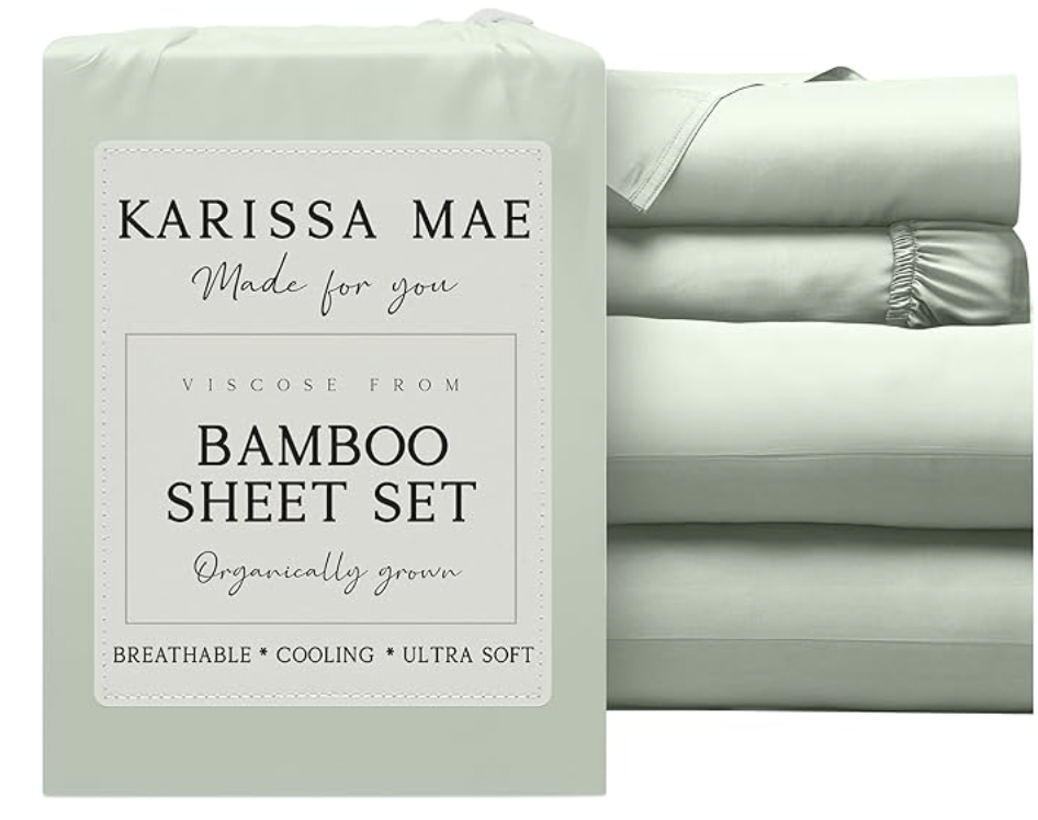 Karissa Mae Bamboo Bed Sheets