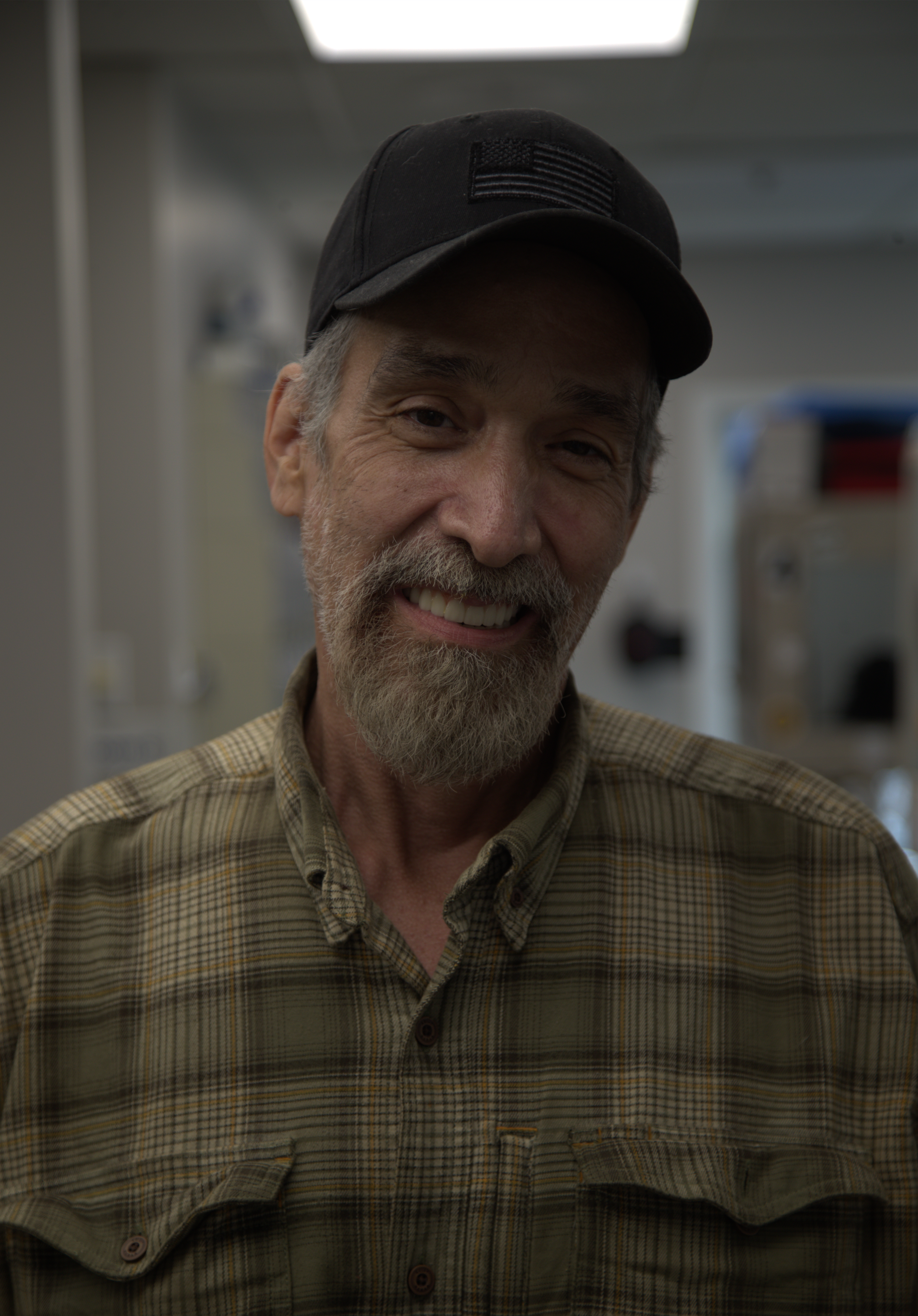 Patient smile after dental implant treatment