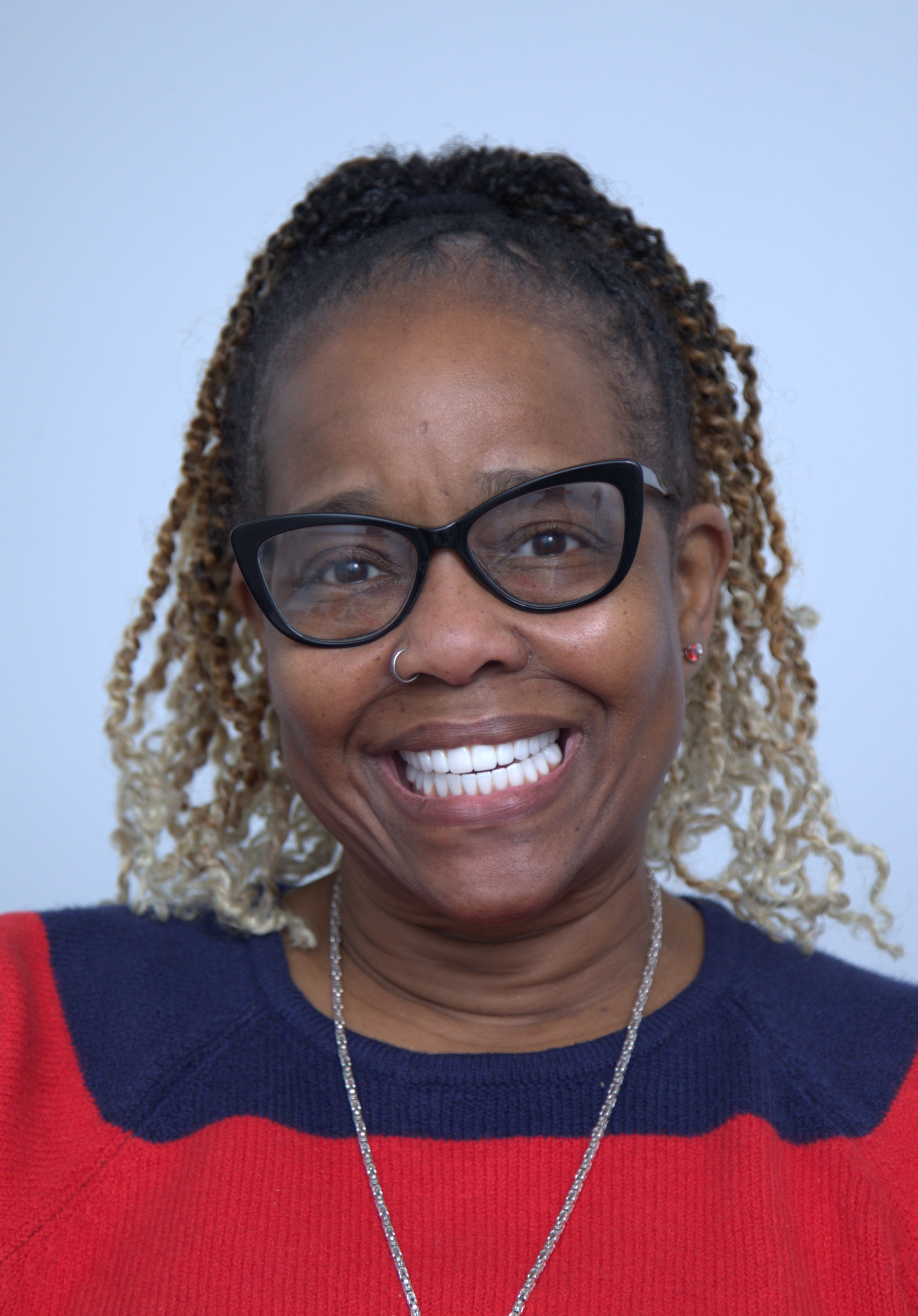 Patient smile after dental implant treatment