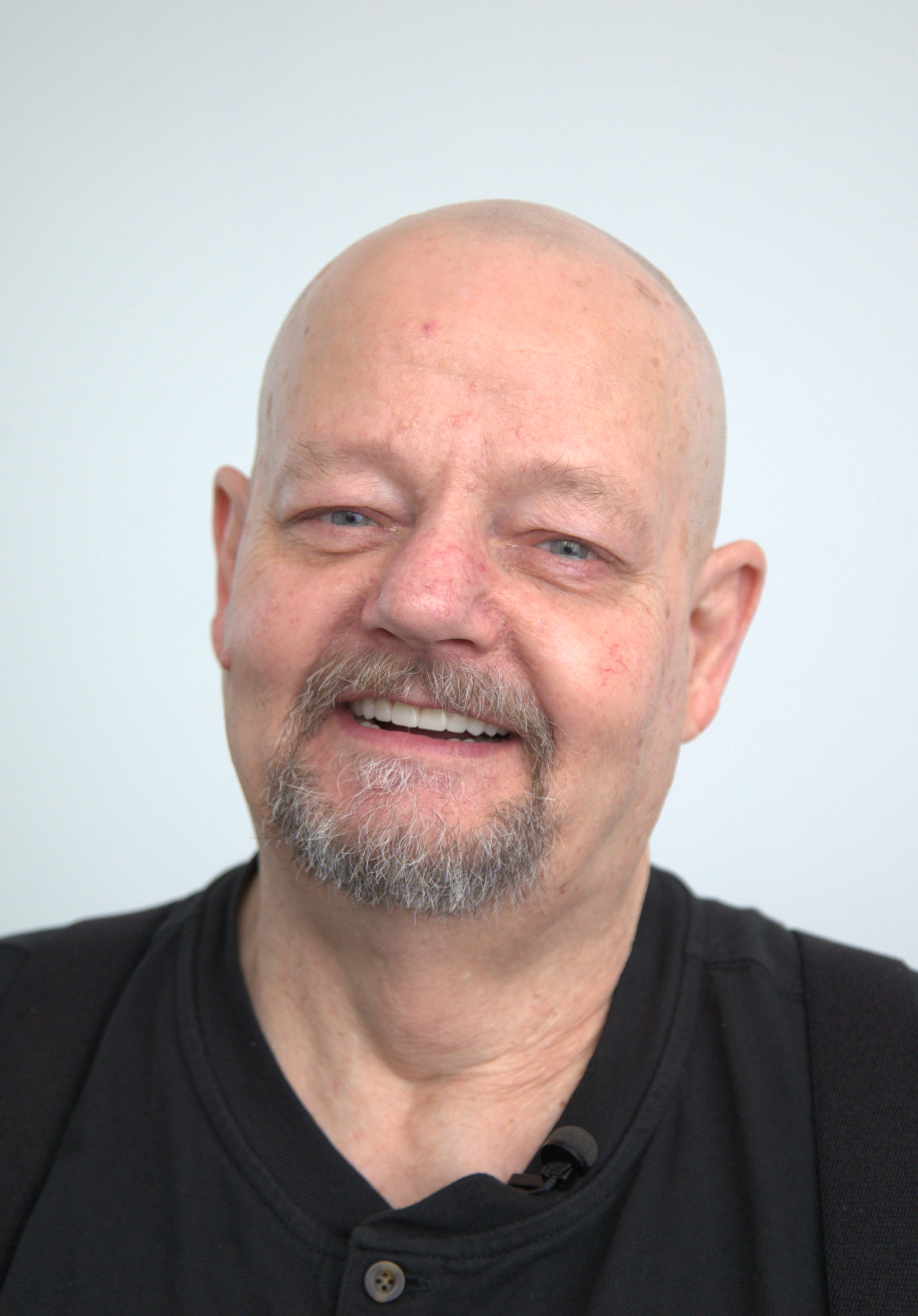 Patient smile after dental implant treatment