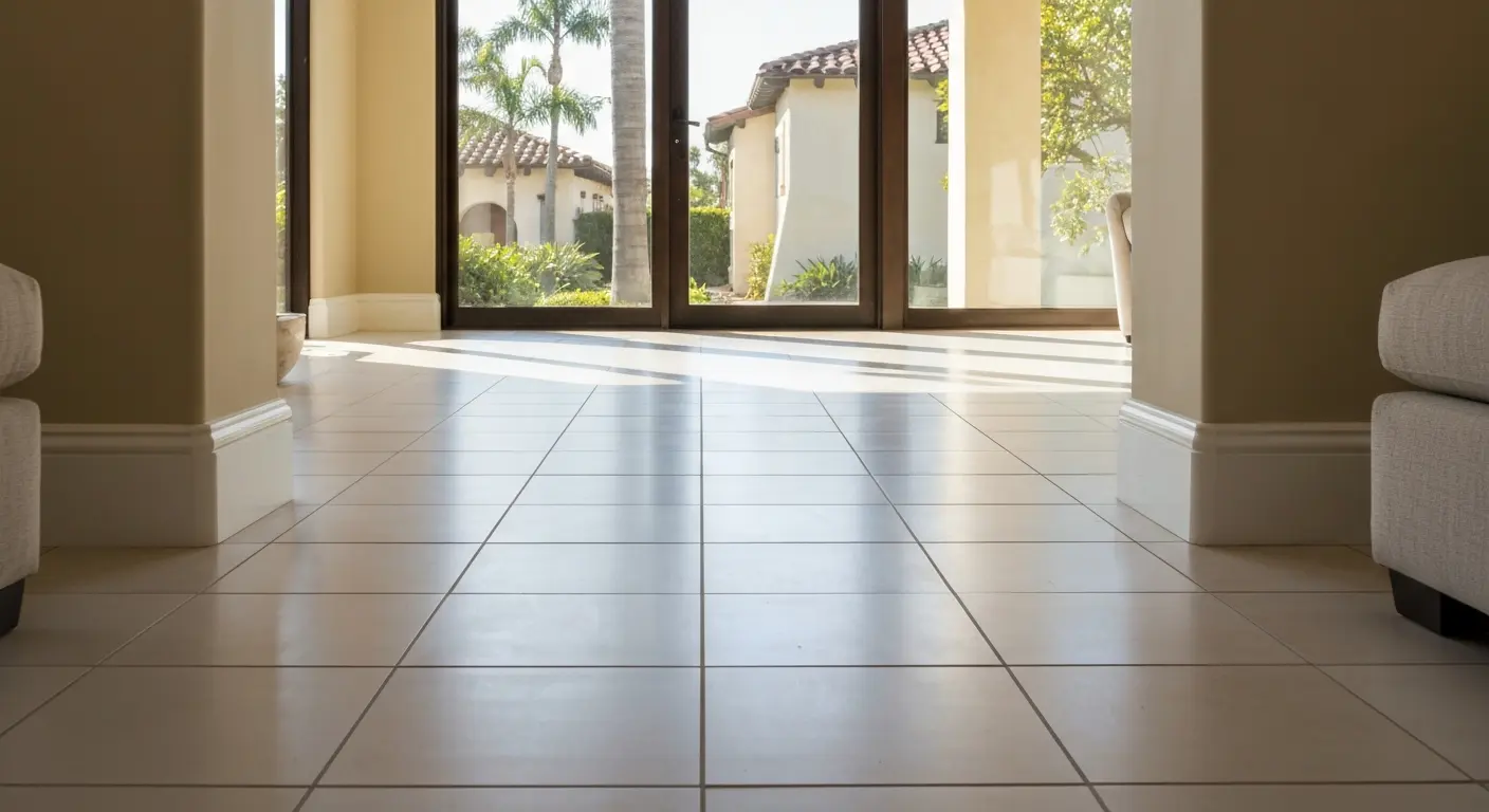 Entryway floor tile