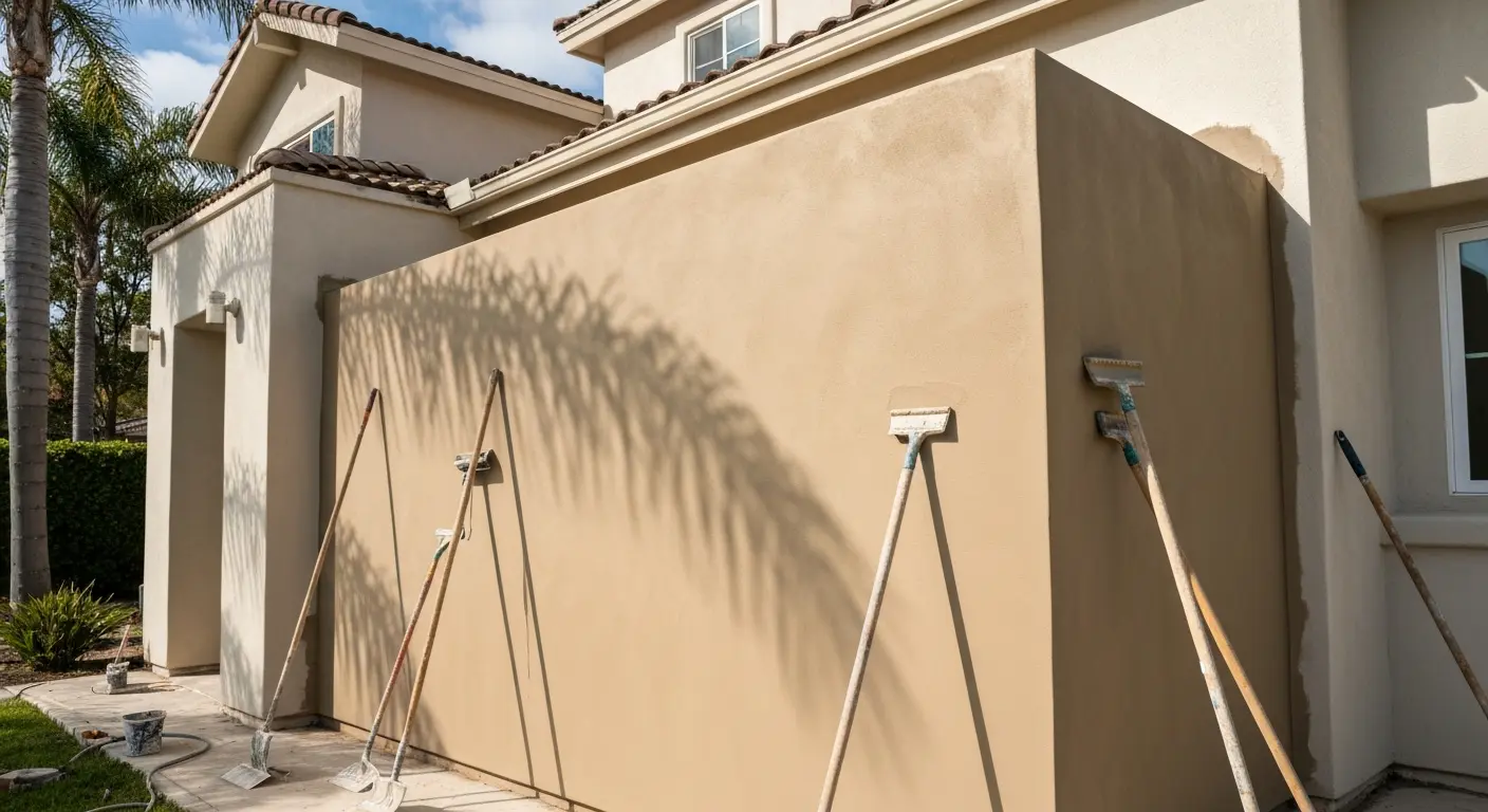 Stucco installation