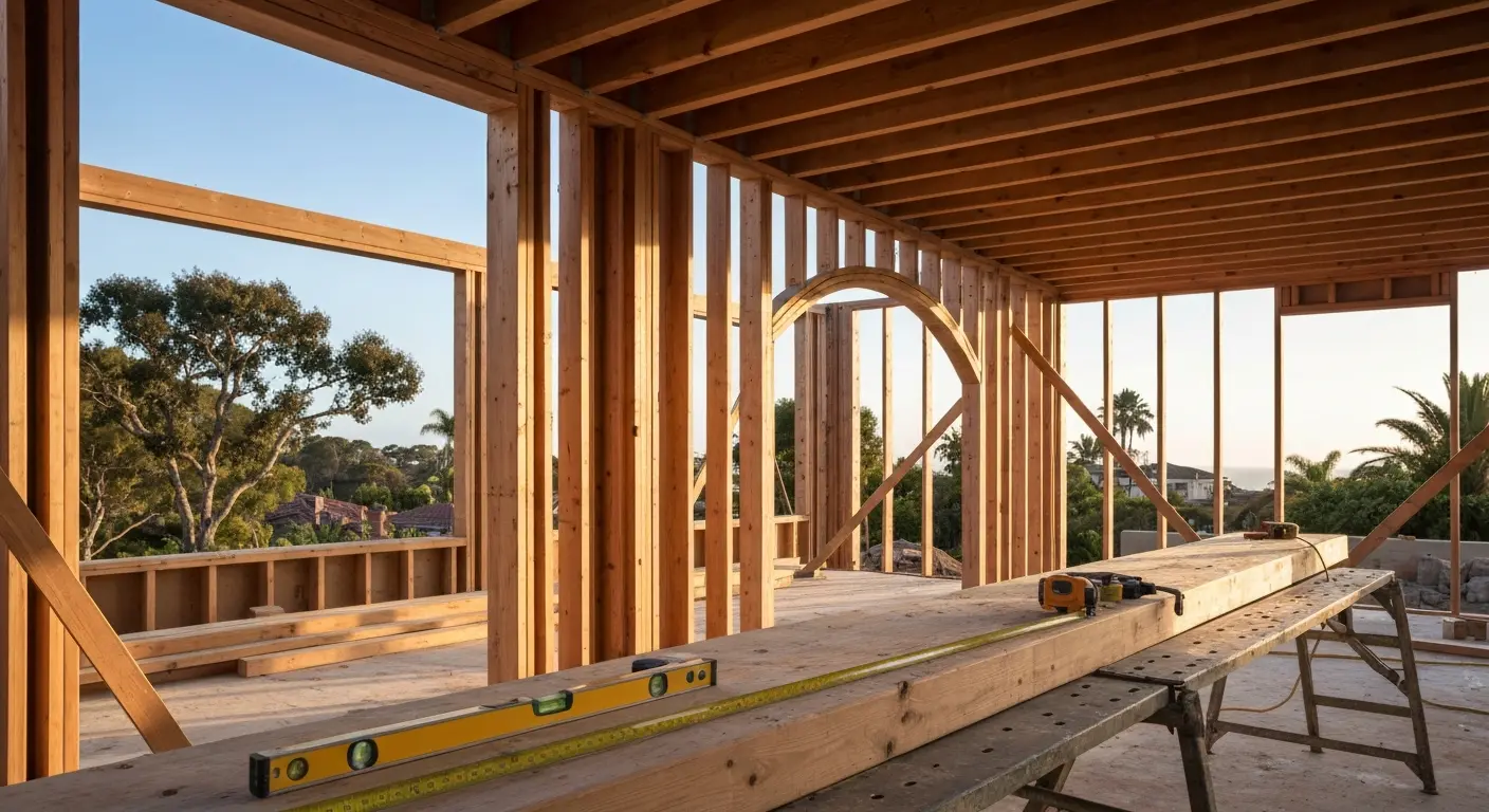 Custom home construction in Laguna Niguel