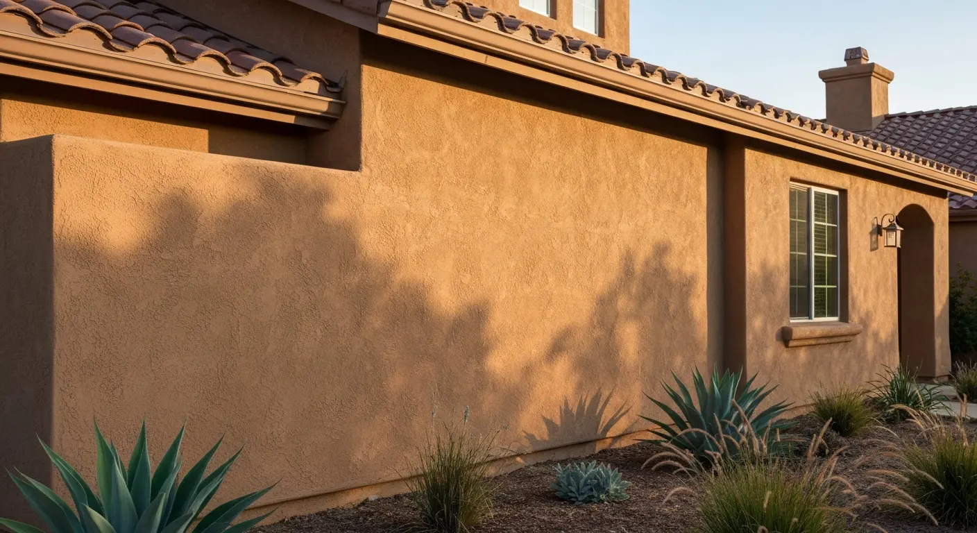 Stucco installation Lake Forest home