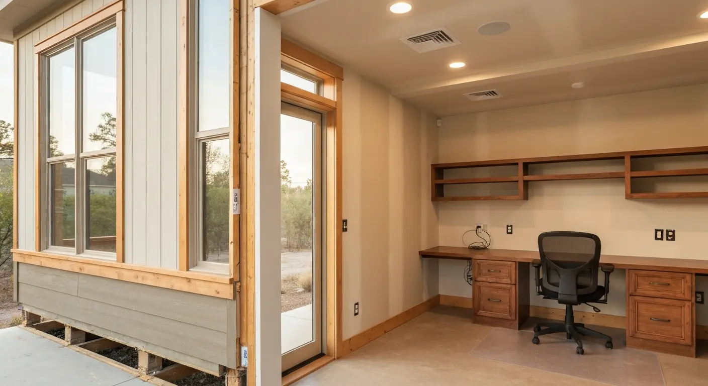 Home office addition