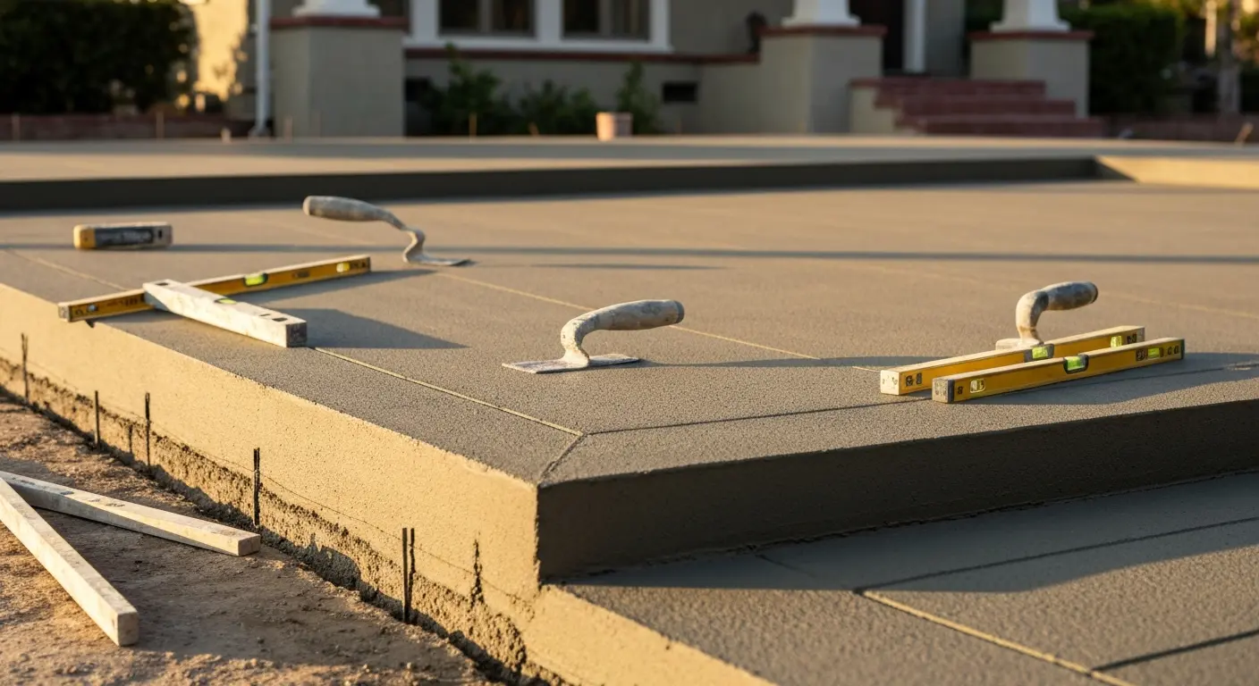 Concrete foundation and slab work