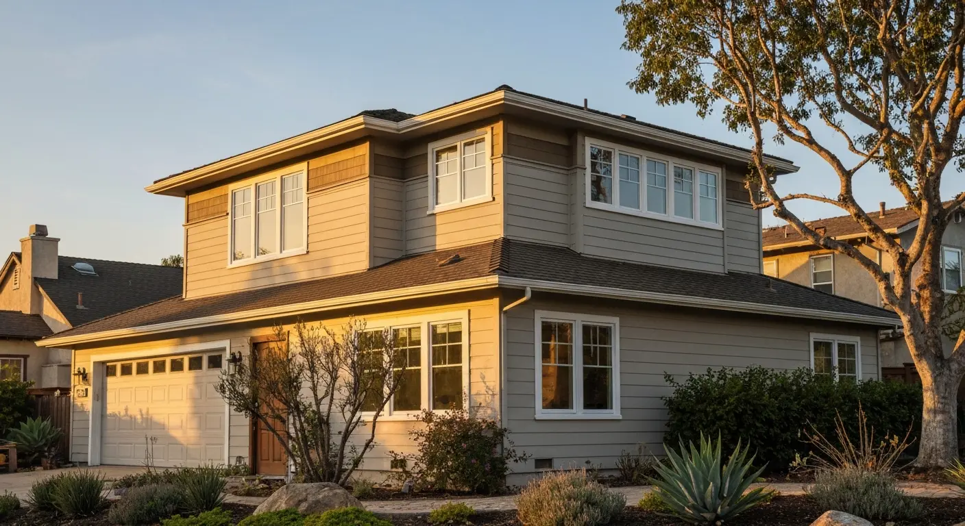 Second story addition on coastal home
