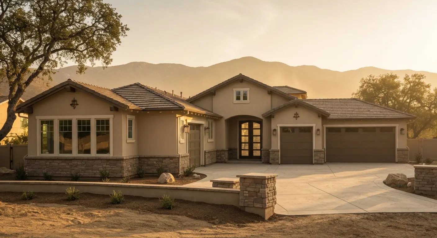 Custom home construction