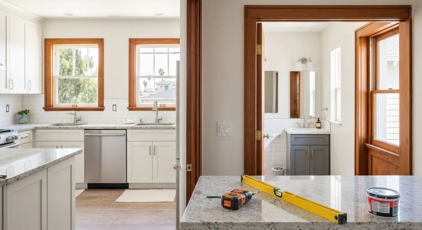 Whole house renovation in progress