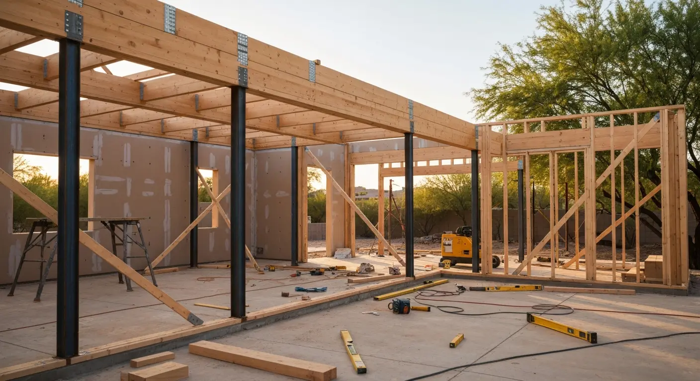 Custom home construction