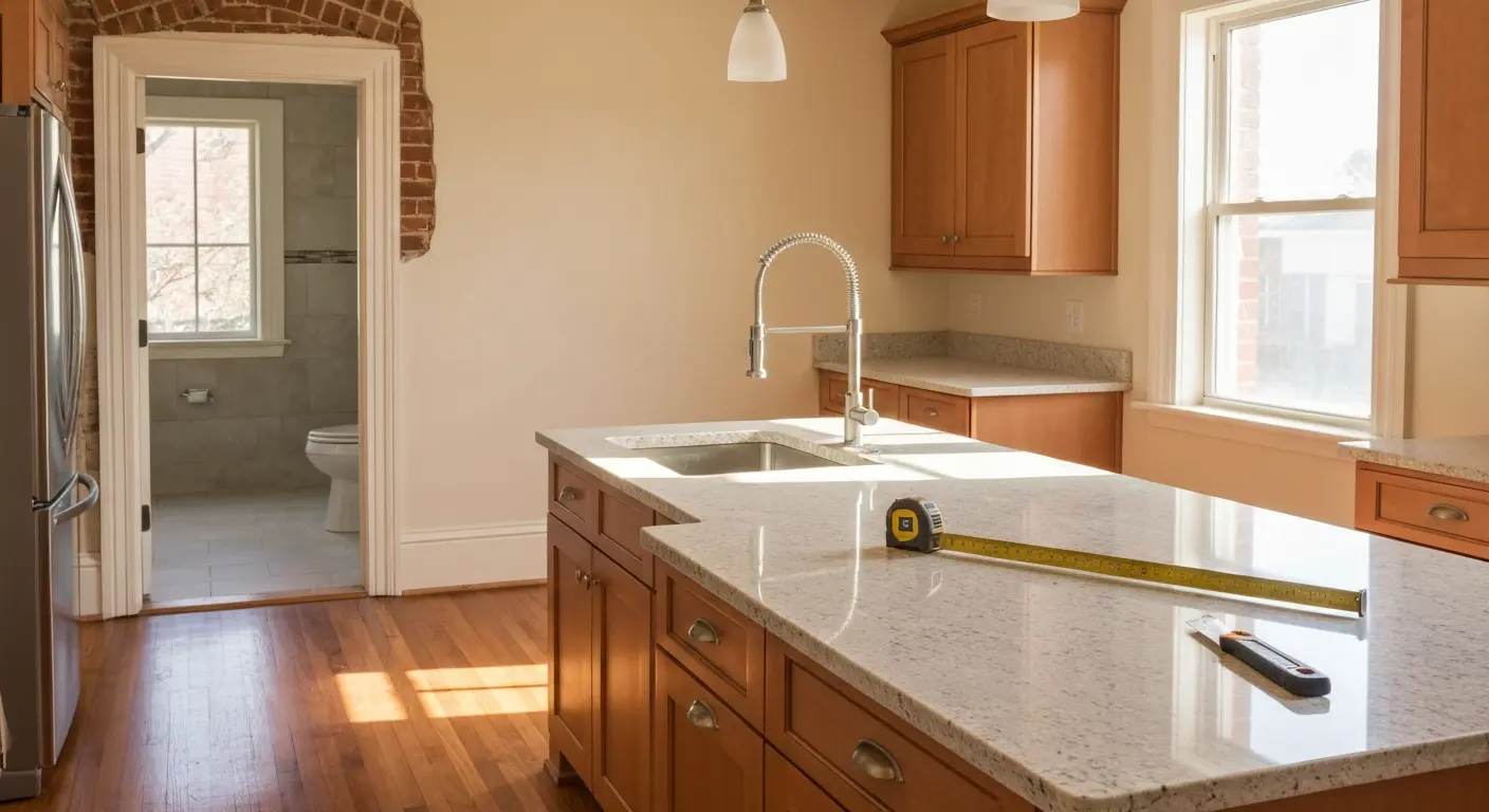 Kitchen and bathroom renovation project