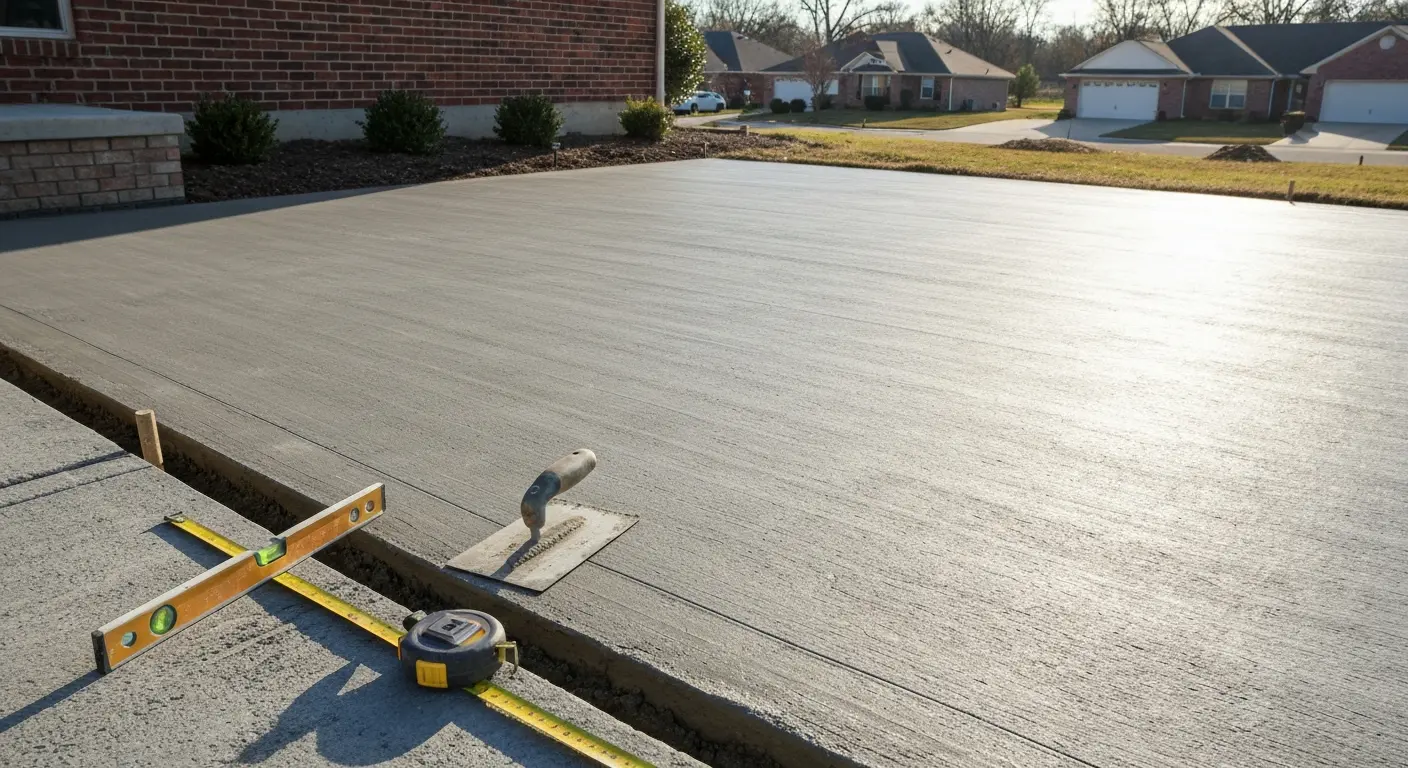 Foundation and concrete work