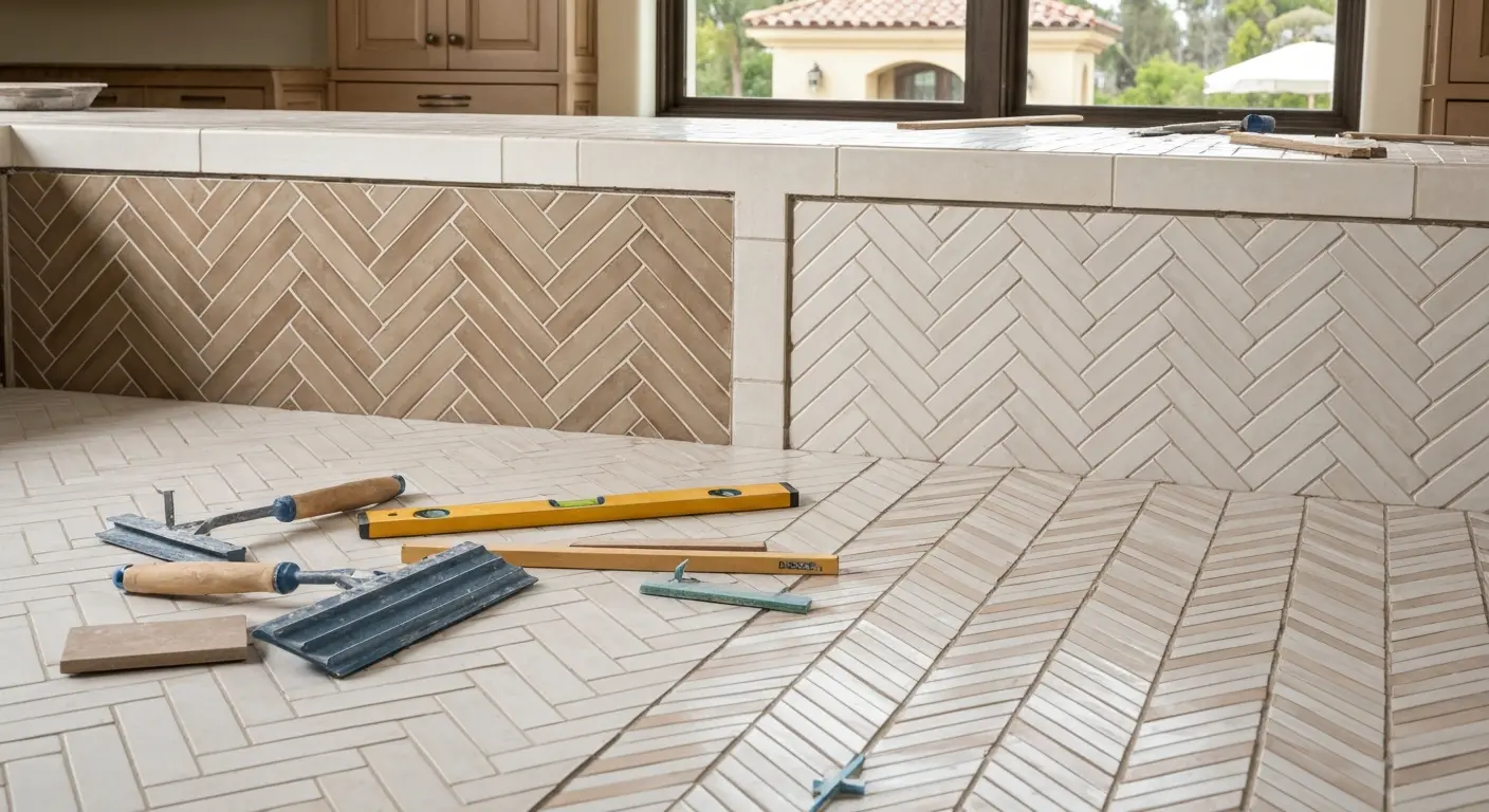 Custom tile pattern design