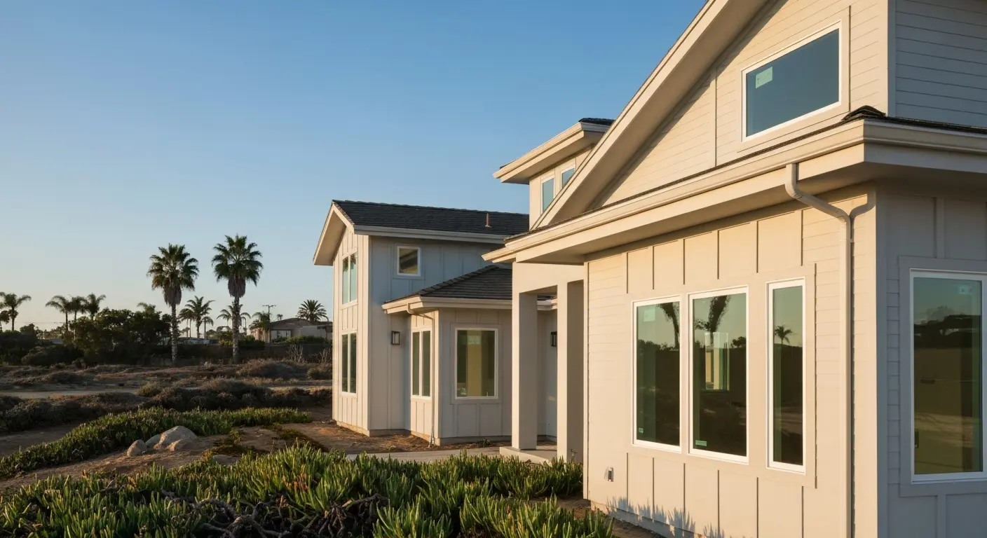 Custom home construction project