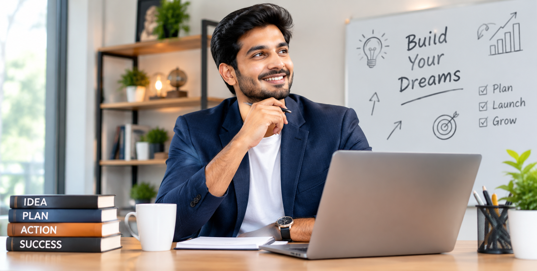 Young professional ready to start a career