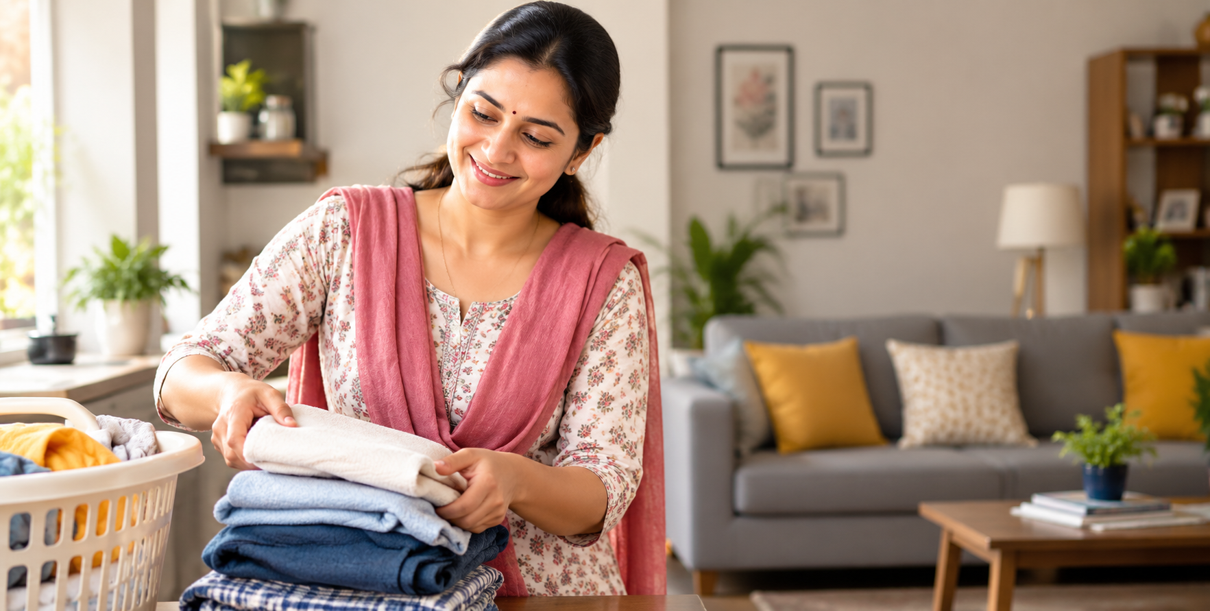 Woman exploring flexible work options