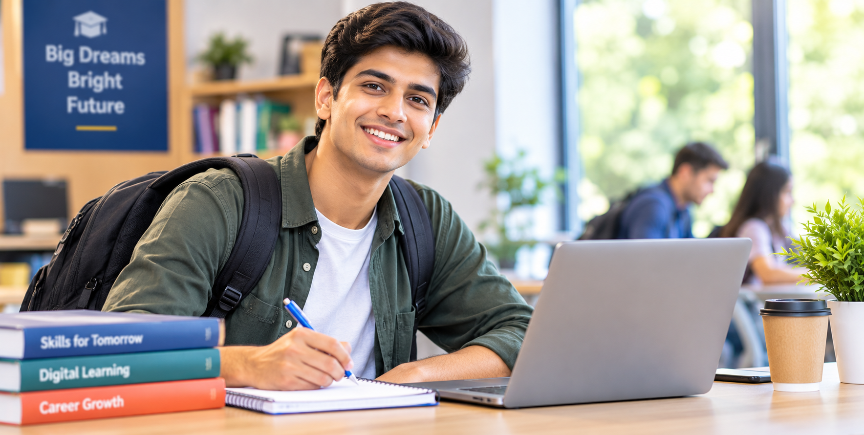 Young professional ready to start a career