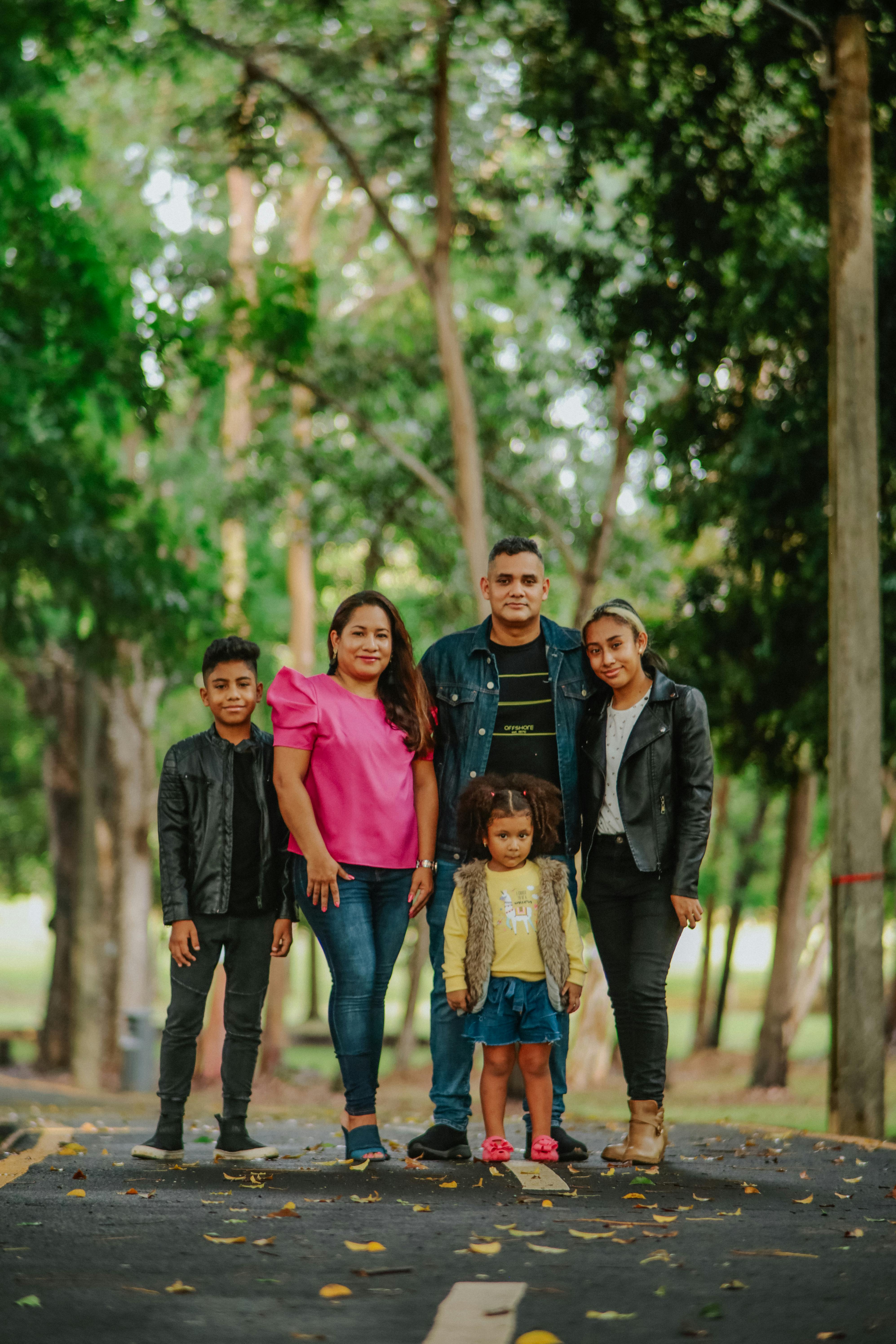 Familia unida y tranquila