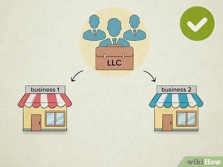 One LLC holding multiple businesses