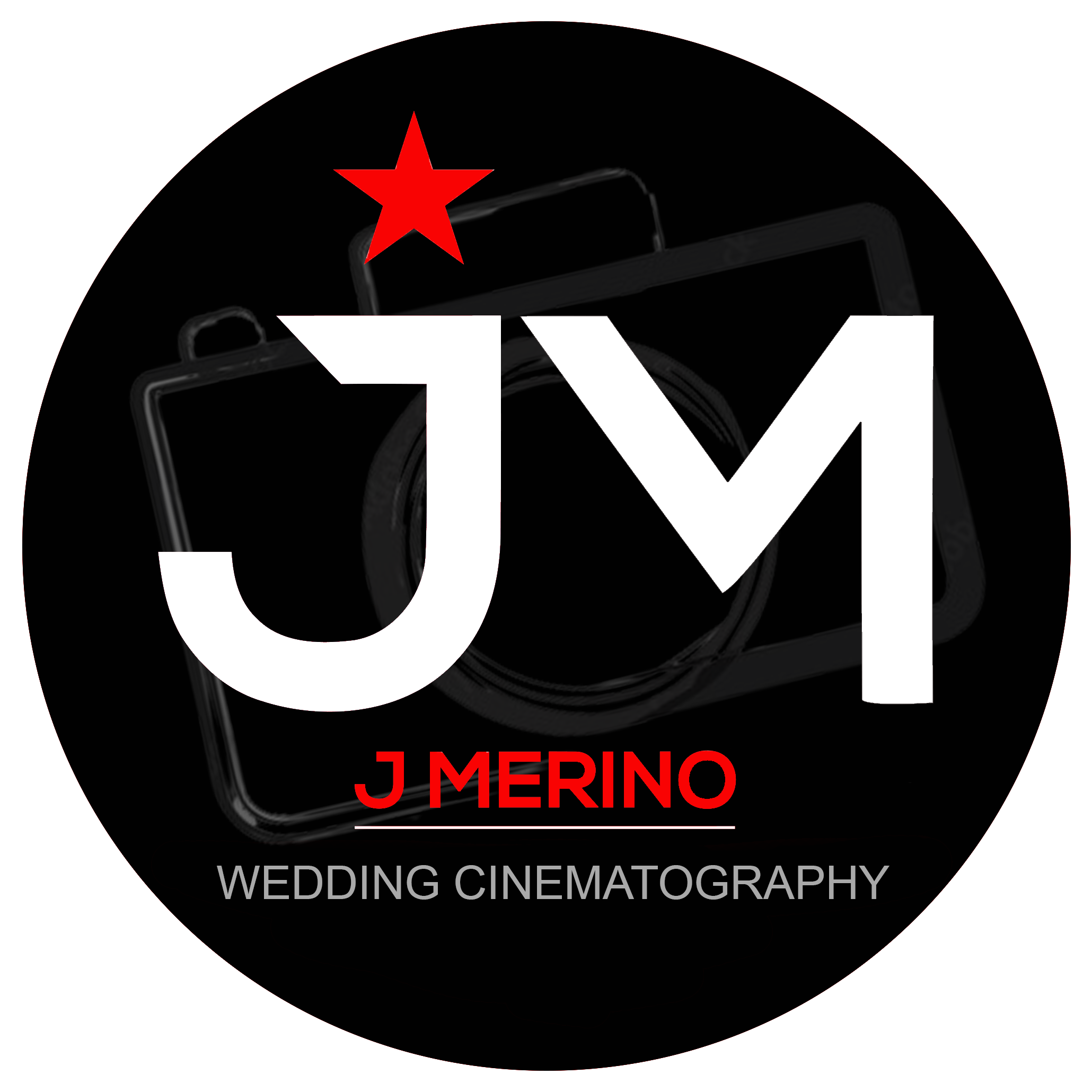 Logo of Santa Barbara Wedding Videographer J Merino Cinema
