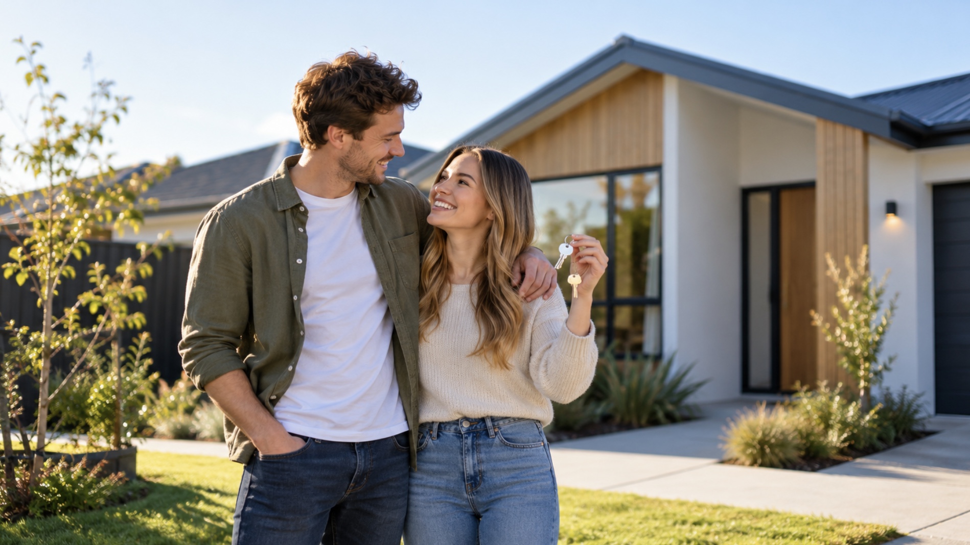 A bright, welcoming Christchurch home at golden hour