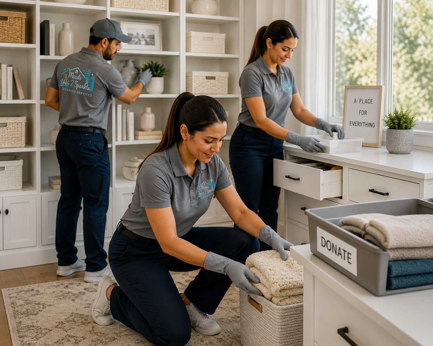 Professional home organization services