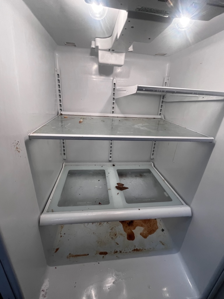Before kitchen cleaning service