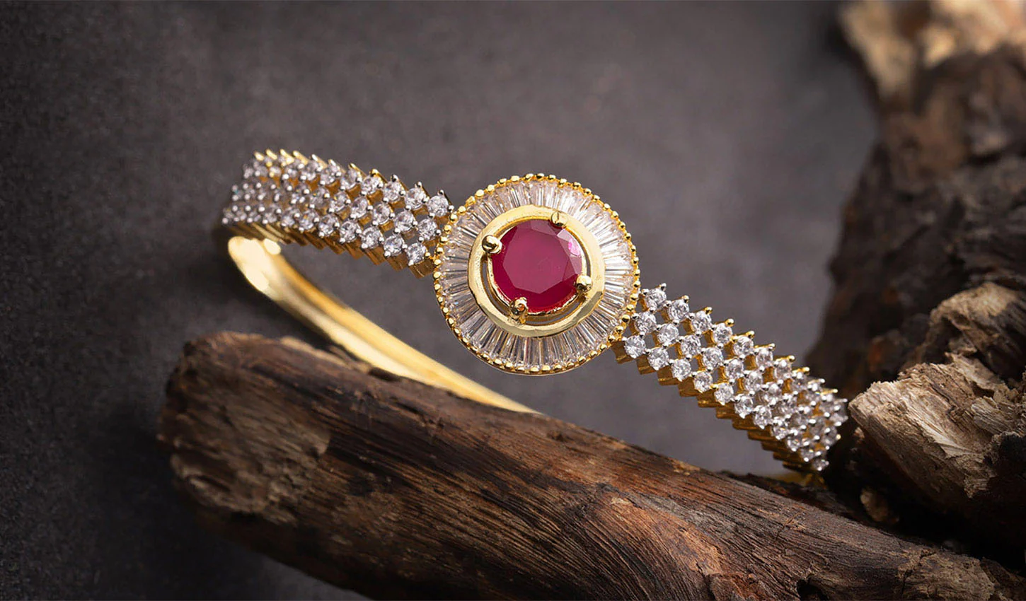 Ruby Diamond Bracelet